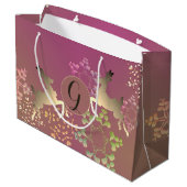 rendier- en snuitvlokken groot cadeauzakje (Achterkant Gekanteld)