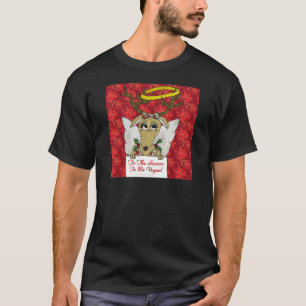 Rendier Engel Tis Het Seizoen om Veganist te Zijn T-shirt
