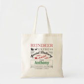 Rendier Express Special Delivery Canvas tas (Voorkant)