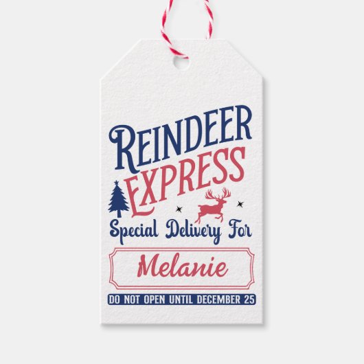 RENDIER EXPRESS SPECIALE LEVERING CADEAULABEL (Voorkant)