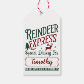 RENDIER EXPRESS SPECIALE LEVERING CADEAULABEL (Voorkant)