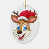 Rendier Face Ornament (Rechts)