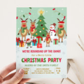 Rendier Fun Kerstfeest Kaart