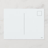 Rendier gedempt blauw grijs gevoerd winter kerst feestdagenkaart (Achterkant)