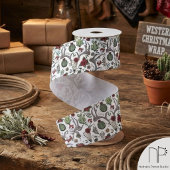 Rendier Geweiland Kerstmis Witte Lint
