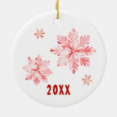 Rendier Gezicht Gepersonaliseerde Kinder Mok Keramisch Ornament (Achterkant)