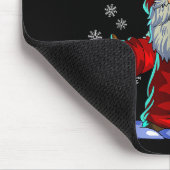 Rendier Gnome T-shirt Mannen Vrouwen Buffalo Plaid Muismat (Hoek)