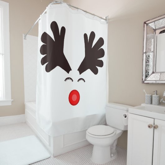 Rendier Gordijn voor de Douche (In situ)