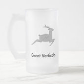 Rendier Grote Verticals Matglas Bierpul (Links)