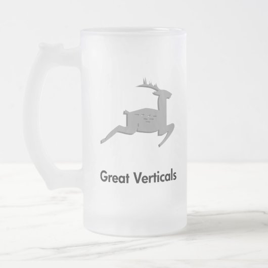 Rendier Grote Verticals Matglas Bierpul (Links)