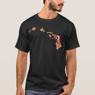 Rendier Hawaii Reindeer Antlers T-shirt