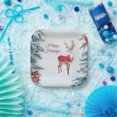 Rendier Holiday Paper Bord (Feest)