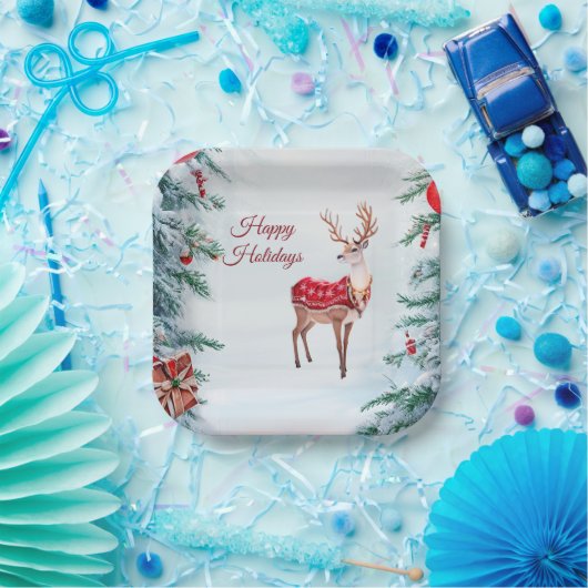 Rendier Holiday Paper Bord (Feest)