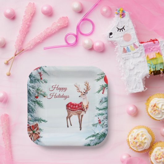 Rendier Holiday Paper Bord (Feest)