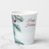 Rendier Holiday Paper Cups Papieren Bekers (Voorkant)