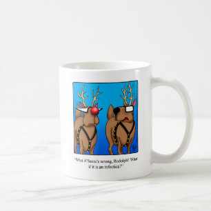 Rendier Humor Koffie Mok Gift