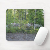 rendier in Lapland mousepad Muismat (Met muis)
