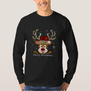 rendier in Masker Matching Family Pajama Quarantin T-shirt
