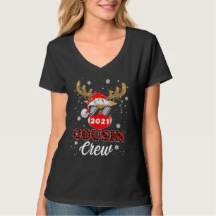 rendier in maskers - neef - bemanning - begrafenis t-shirt