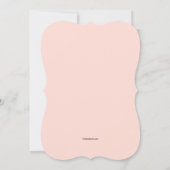 rendier in Santa Pet Uitnodiging (Achterkant)