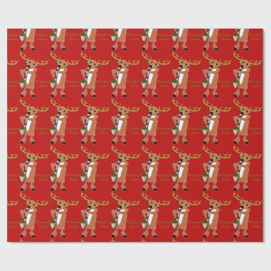 rendier jazz inpakpapier (Vlak)