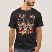 Rendier Jolly Time Kerstmis T-shirt (Voorkant)