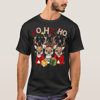 Rendier Jolly Time Kerstmis T-shirt