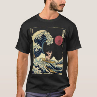 Rendier Kanagawa Japanse Surfgolf T-shirt