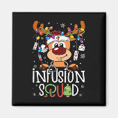 Rendier kerst infusie verpleegkundige squad stetho magneet (Voorkant)