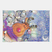 Rendier Kerst Keuken Handdoek (Horizontaal)