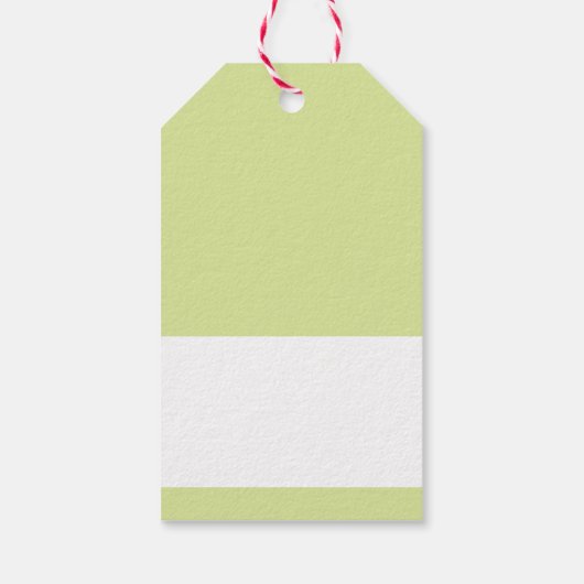 RENDIER KERST schattig rode neus rudolph rood groe Cadeaulabel (Achterkant)