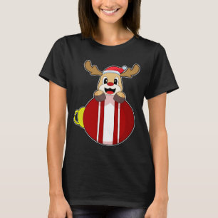 Rendier Kerstbel T-shirt