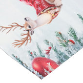 Rendier Kerstmis Vakantie Tafel Runner Lange Tafelloper (Hoek)