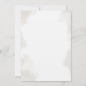 Rendier Kersttijd Capsule Nota Bericht Kaart (Achterkant)