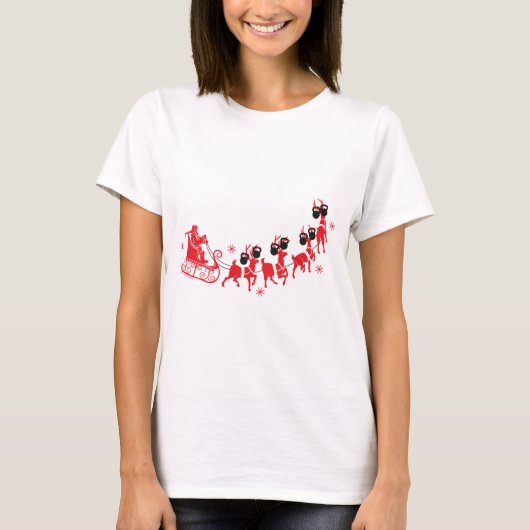 Rendier Kettlebell Workout T-shirt (Voorkant)