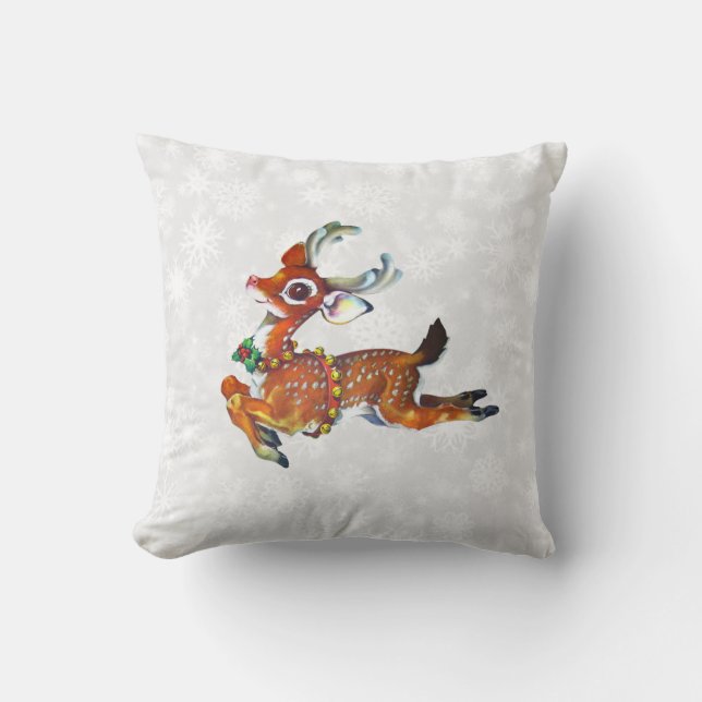 rendier  kunstkussen kussen (Voorkant)