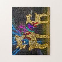 Rendier Licht Puzzel