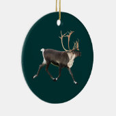 Rendier - Mannelijk Kariboe Keramisch Ornament (Rechts)