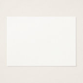 Rendier met verlichting Kerst cadeau label Visitekaartje (Achterkant)