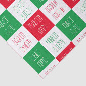 RENDIER NAMEN Tissue Paper Tissuepapier (Detail)