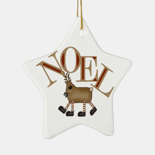 Rendier Noel Keepsake Ornament (Rechts)