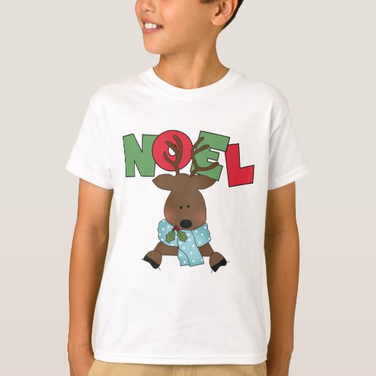 Rendier Noel Tshirts en Geschenken (Voorkant)