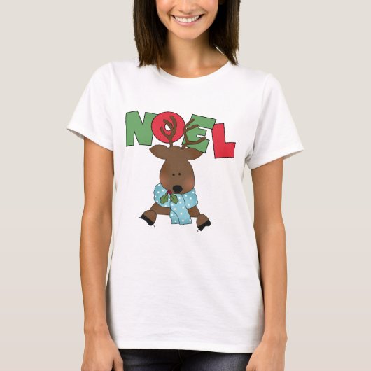 Rendier Noel Tshirts en Geschenken (Voorkant)