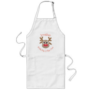 Rendier Noordpool Cookie Crew Fun Christmas Lang Schort