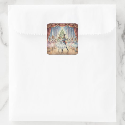 Rendier Notenkraker Ballet, Stickers (Tas)