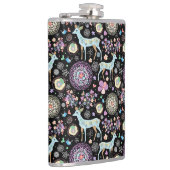 Rendier Paterna Kerstmis Heupfles (Rechts)