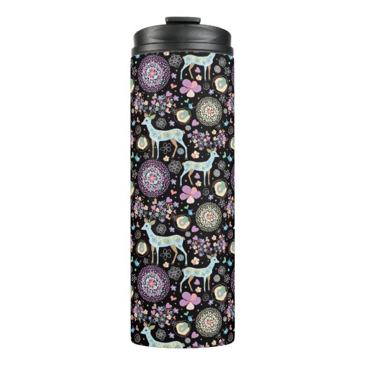 Rendier Paterna Kerstmis Thermosbeker (Voorkant)