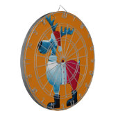 Rendier Peace Christendom Feestdagen Kerst Dartbord (Voorkant Links)