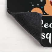 Rendier Realtor Squad Kerst School Matching Muismat (Hoek)