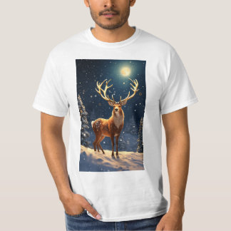 "Rendier Revelry: feestelijke Mannen T-shirt